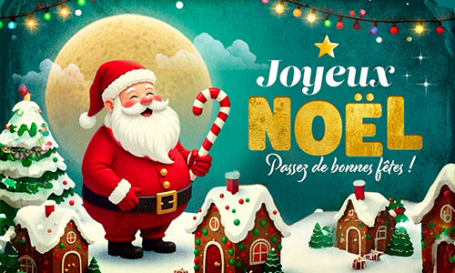 Première carte joyeux Noël