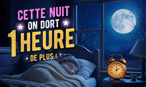 Enfin l'heure d'hiver !