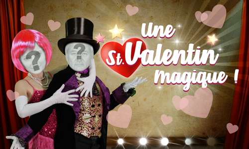 Aperçu de la carte : Une Saint-Valentin magique !