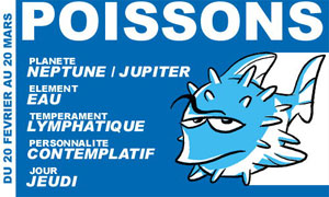 Cartes Signe Astrologique Poisson Gratuites