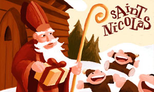 Cartes Fete Saint Nicolas Virtuelles Gratuites