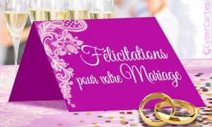 Cartes Felicitations Mariage Gratuites