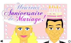Cartes Anniversaire Mariage Gratuites Cybercartes Com