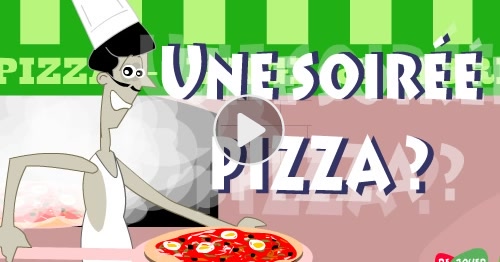 Carte Une soir e  pizza  CyberCartes com