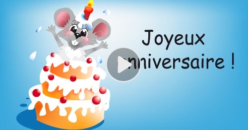 Carte Petite Souris Surprise Cybercartes Com