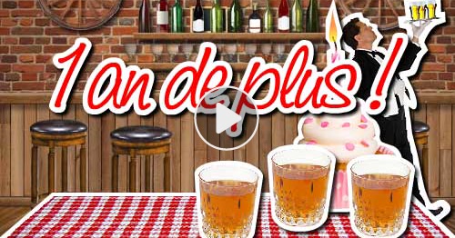 Carte Trinquons Pour Ton Anniv Cybercartes Com