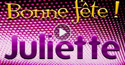 Carte Juliette 30 Juillet Cybercartes Com