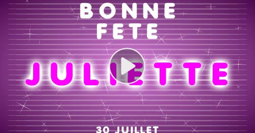 Carte Bonne Fete Juliette Cybercartes Com