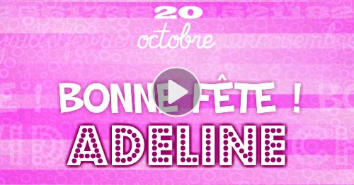 4 Cartes Virtuelles Adeline