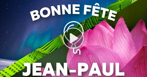 Carte Jean Paul 26 Juin Cybercartes Com