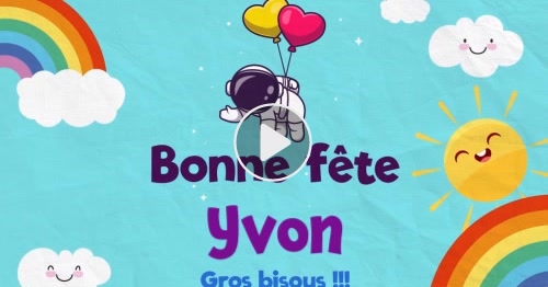 Carte Célébration spéciale pour Yvon ! - CyberCartes.com