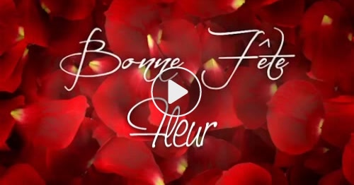 Carte Bonne fête Fleur - CyberCartes.com